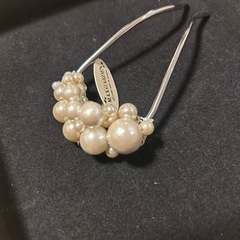 新品未使用　コットンパール　ヘアアクセサリー