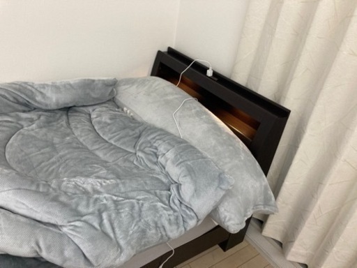 ダークブラウンのベット