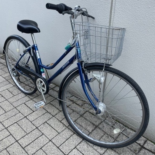 街乗り用自転車 27インチ 身長155-180cm程度 オートライト付