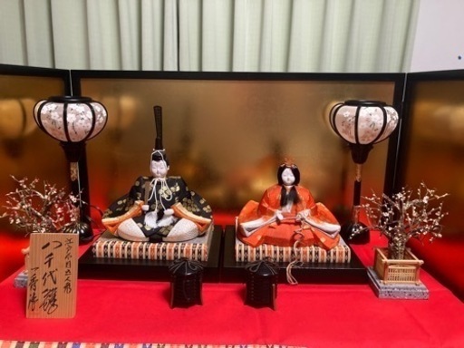 美品　ひな人形セット