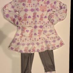 おしゃれな寝間着✨️サイズ120の画像