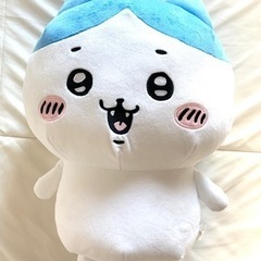【初期】【値下げしました】ちいかわ＆ハチワレ BIGぬいぐるみプライズ品の画像