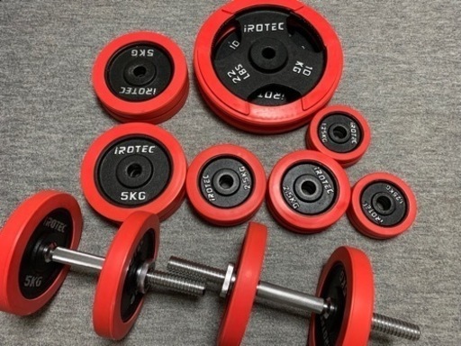 ダンベル(可変式) ベンチ(インクライン、デクライン可)