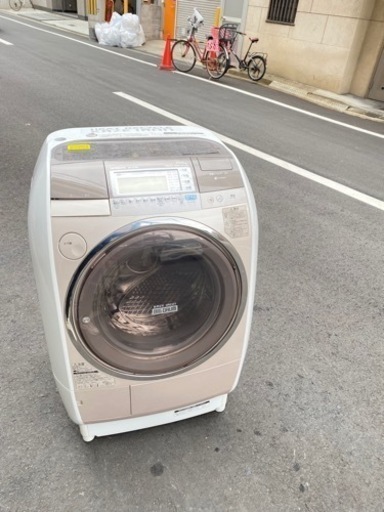 ?日立ドラム洗濯機乾燥機付き　10キロ　乾燥　6キロ?大阪市内配達設置無料??保証有り
