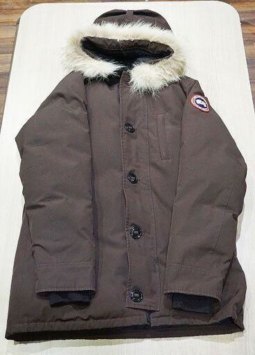 【苫小牧バナナ】国内正規品☆ /カナダグース 3848JM R ジャスパー ダウンジャケット ブラウン Lサイズ アウター 状態良好♪