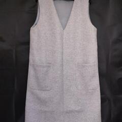 【美品】Honeys ジャンパースカート グレーの画像