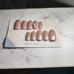 シンプルネイルチップ