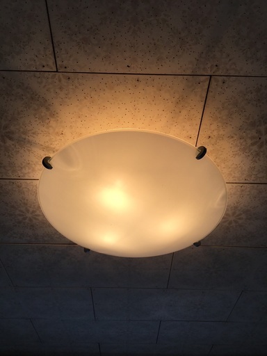 電灯（シーリング・ライト）　IKEA “Erbium”