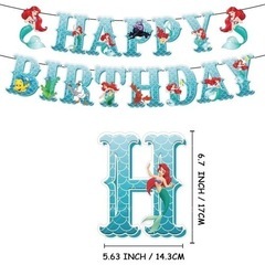 【新品】アリエル　誕生日　バルーン　飾り付け　お祝い　風船の画像