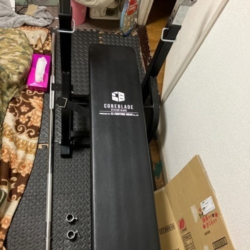 ダンベル　ベンチプレスセット