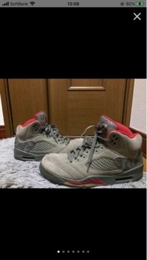 スニーカー jordan 5 retro camo 26.5cm