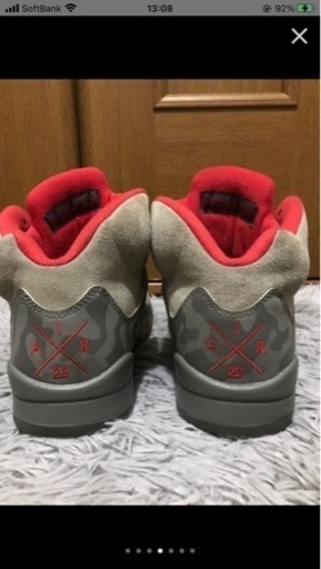 靴/バッグ jordan 5 retro camo 26.5cm