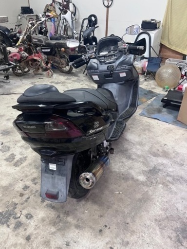 スカイウェーブ250 不動　引取り中