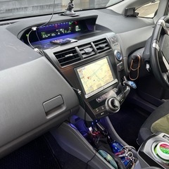 ⭐️値下げしました❗️プリウスアルファSチューンブラック後期型！平成26年。５人乗り禁煙、コーティング済み❣️の画像