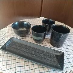 まだ受付中です。渋い器セットの画像