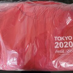 レア コカ・コーラTOKYO２０２０ オリンピック フードジャケット 中綿 キルティング コーチジャケット スタッフジャケットの画像