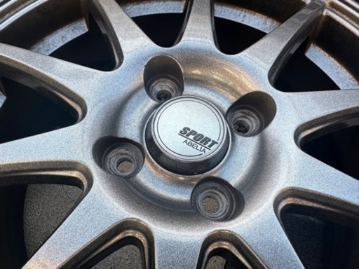 【決まりました】SPORT ABELIA 15インチ 夏タイヤセット