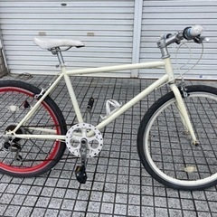 【クロスバイク】26インチ　6段変速付　スタイリッシュリム使用❗...