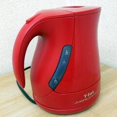 【平日取りに来ていただける方】T-fal★電気ケトル★Justine premium★BF5025JP/87★レッド系★難あり(2Z0173)の画像