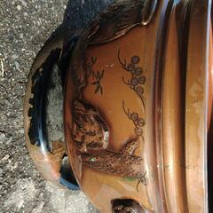 銅製 火鉢 古火鉢 長野市引き取り