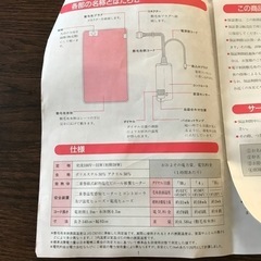 NEC電気毛布の画像
