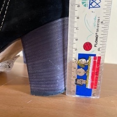 本革スエードショートブーツの画像