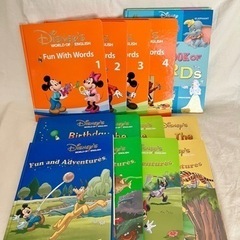 DWE ディズニー英語システム　マジックペンセット　青本の画像