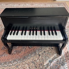ミニピアノブラック KAWAI アップライトピアノタイプ