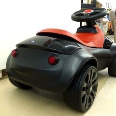 店頭引取限定●BMW純正 ベビーレーサー ブラック/レッド 乗用玩具 足けり のりものの画像