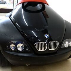店頭引取限定●BMW純正 ベビーレーサー ブラック/レッド 乗用玩具 足けり のりものの画像