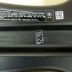 店頭引取限定●BMW純正 ベビーレーサー ブラック/レッド 乗用玩具 足けり のりものの画像