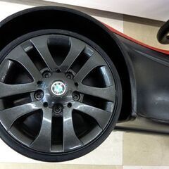 店頭引取限定●BMW純正 ベビーレーサー ブラック/レッド 乗用玩具 足けり のりものの画像