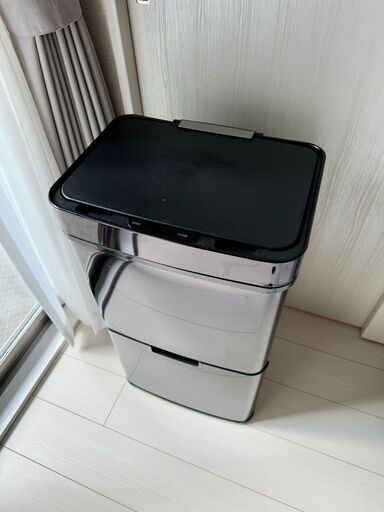 センサー付きダストボックス(ゴミ箱) 容量62L