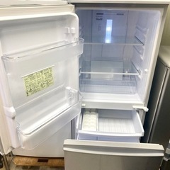 SHARP どっちもドア 冷蔵庫 sj-d14 137L 学生 一人暮らし 中古