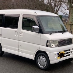 美車✨仕事やキャンプベースにいいと思います^_^！低走行　三菱タ...