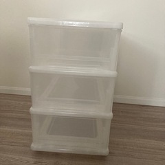 衣類収納ケース 決定しました。の画像
