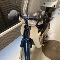 【原付】即乗れます！スーパーカブ50 AA04　風防 スマホホル...