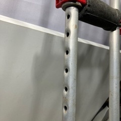 引渡済　難　あり　アルミ製松葉杖の画像