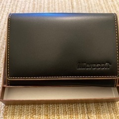 【新品:希少】男女兼用_MS社刻印名刺入れ