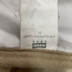 【受け渡し予定者様決まりました】ニトリ　敷パットNウォーム　シングルの画像
