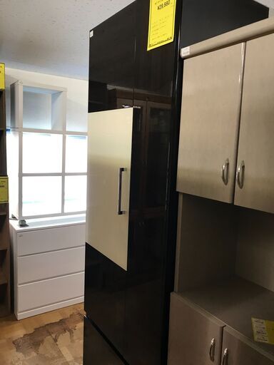 【FU349】★ガラストップ調シューズ棚