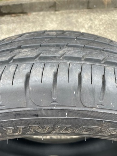 ?他媒体で取引決定?215/70R15  98H  8.5-9分山　DUNLOP　2019年　ノーマルタイヤ4本