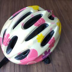 子供用自転車ヘルメット薄黄色