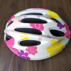 子供用自転車ヘルメット白
