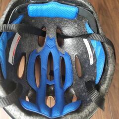 子供用自転車ヘルメット白の画像