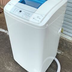 ◆　5.0kg 洗濯機　Haier JW-K50K　◆　動作品　お引き取り限定　◆　ハイアール　全自動電気洗濯機の画像