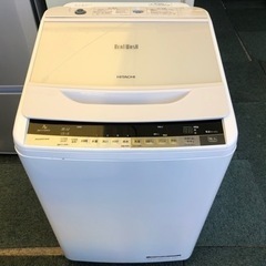 【リサイクルサービス八光　安心の1か月保証　配達・設置OK】HITACHI ビートウォッシュ　7kg 全自動洗濯機　BW-V70AE4-W