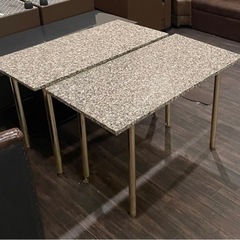 店舗用(スナック・ラウンジ)大理石ローテーブル