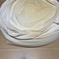 無印　ビーズクッション　の画像