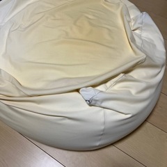 無印　ビーズクッション　の画像